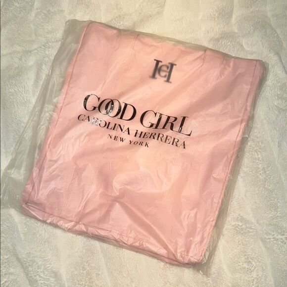 Carolina Herrera Pink Tote Bag - Picture 2 of 3